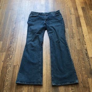 Gap flare denim jeans